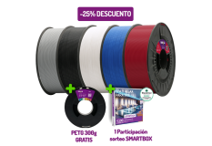 Pack Filamento PLA Mate Winkle. Bobina extra gratis