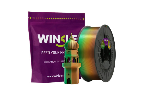 PLA Seda Tricolor – Filamento 3D multicolor brillante
