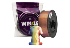 PLA Seda Tricolor – Shiny multicolored 3D filament