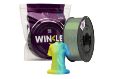 PLA Seda Tricolor – Shiny multicolored 3D filament