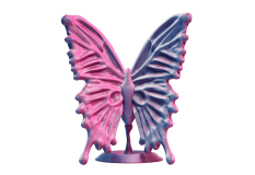 PLA Seda Tricolor – Shiny multicolored 3D filament