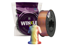 PLA Seda Tricolor – Shiny multicolored 3D filament