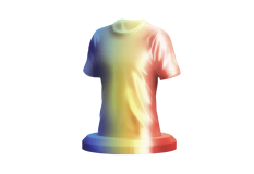 PLA Seda Tricolor – Shiny multicolored 3D filament