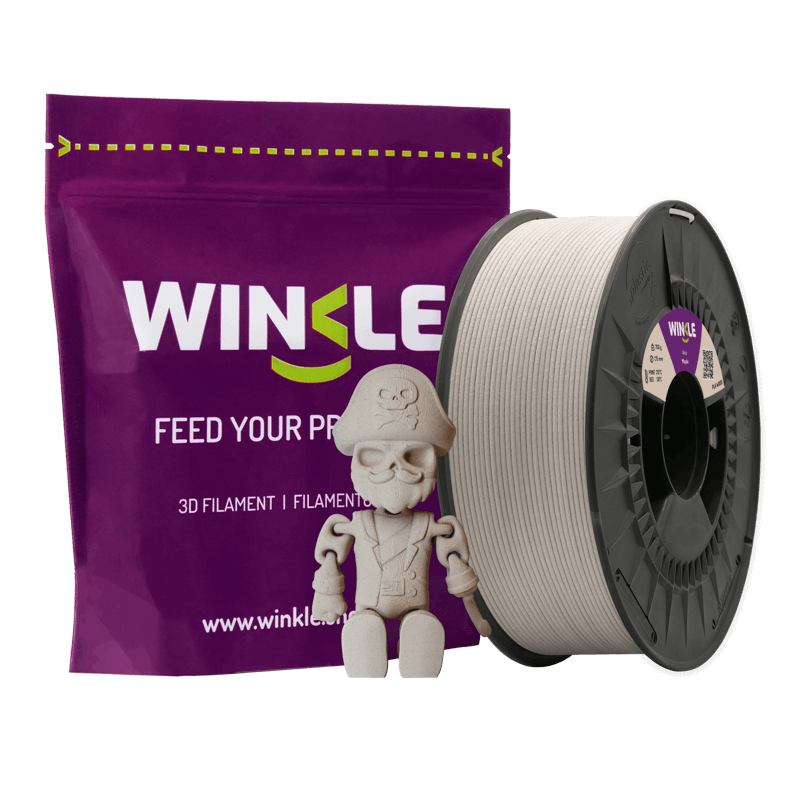 PLA Wood filament. Real wood finish