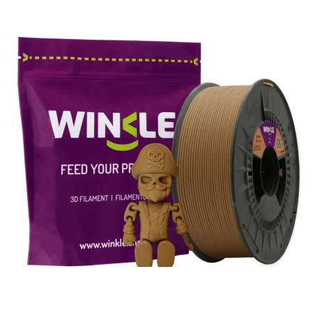 Filamento PLA Wood. Acabado madera real