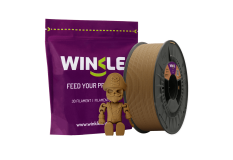 PLA Wood filament. Real wood finish