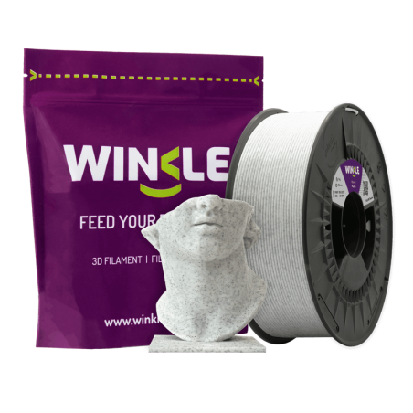 Filamento PLA HD Texture fabricado por Winkle