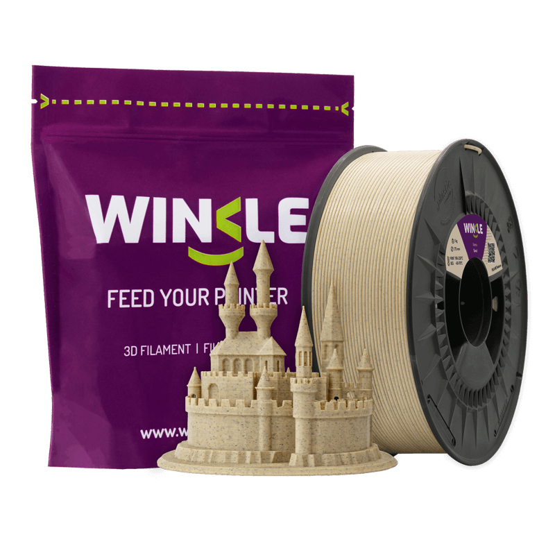 Filamento PLA HD Texture fabricado por Winkle