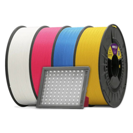 Pack Litofanía 300 g + Luz Retroiluminación + 1 kg Transición