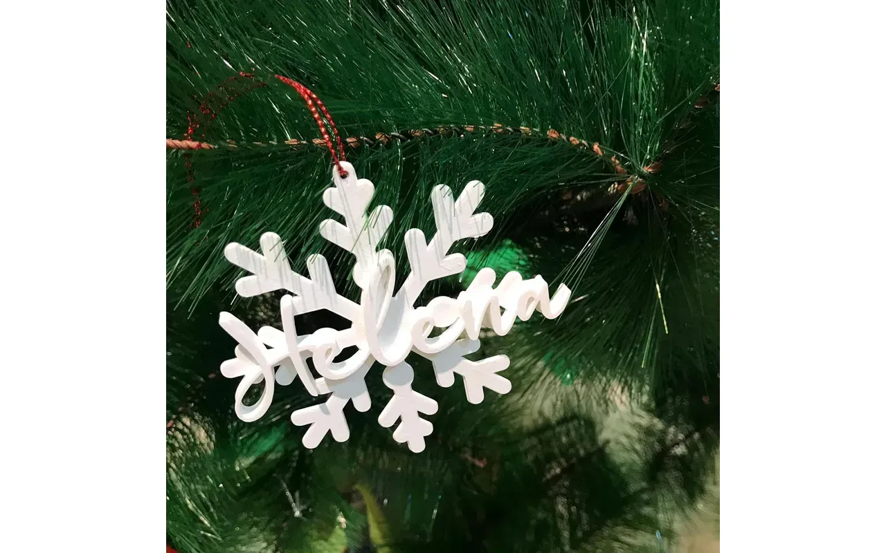 Estrella de Navidad impresa con Filamentos 3D Winkle