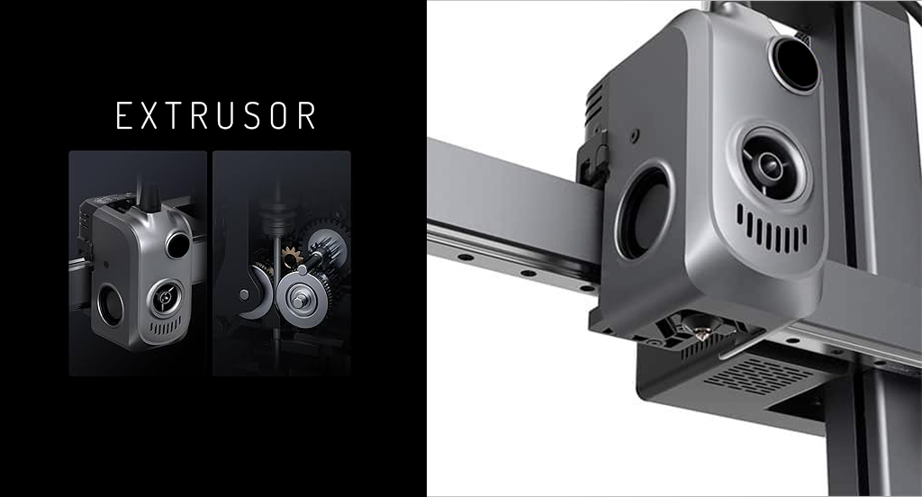 Estrusor: parte de una impresora 3D