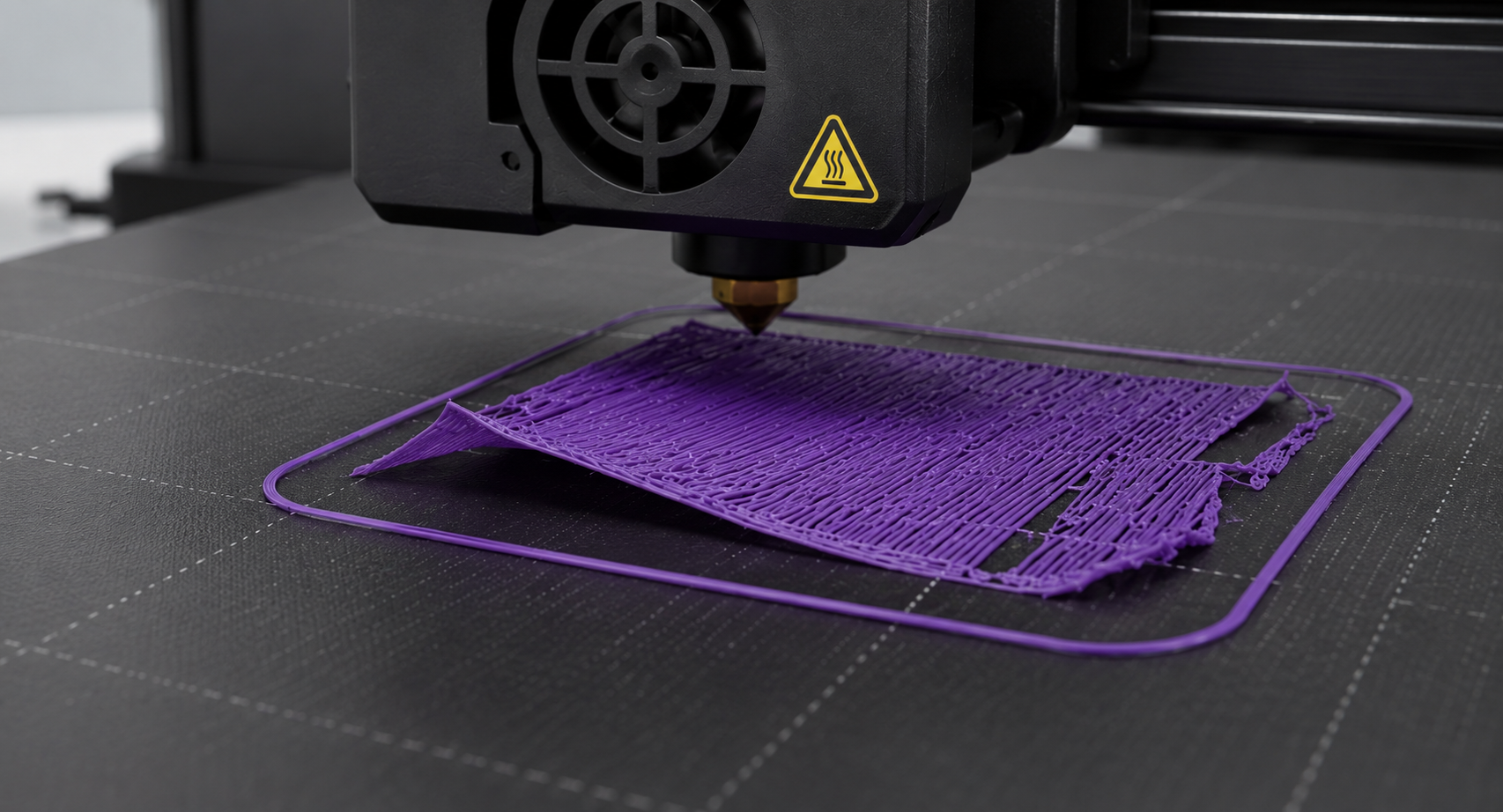 Problema con impresora 3D en el que la primera capa no se pega.