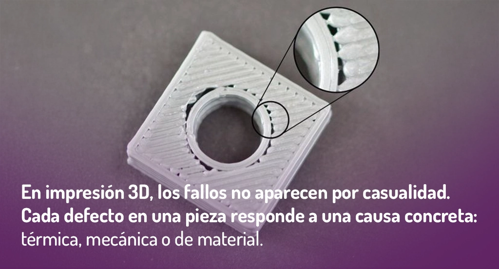 Problemas en impresión 3D