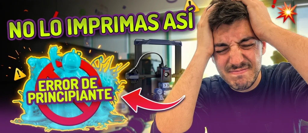 Portada de blog problemas en impresión 3d y como solucionarlos