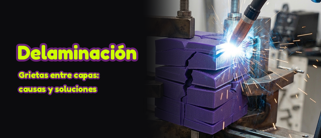 Delaminación: problemas entre capas en impresión 3D