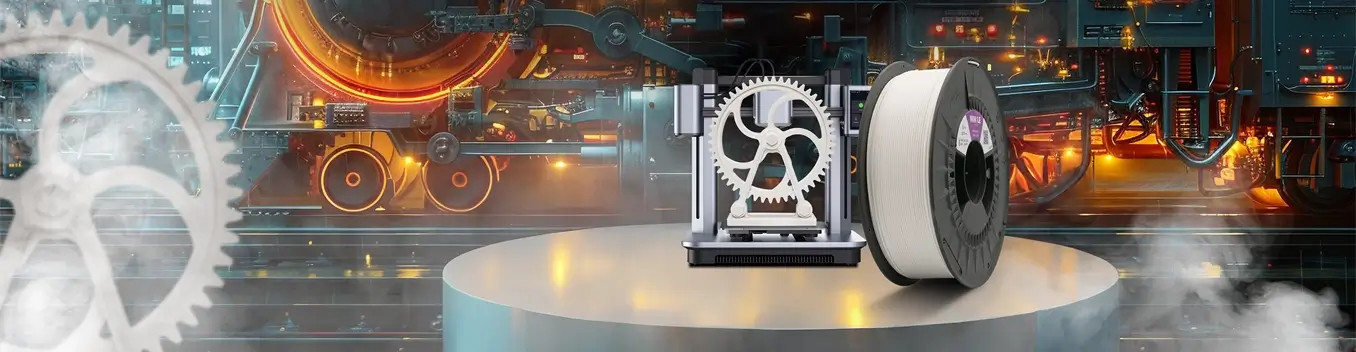 ▷ ABS filament; perfect prints