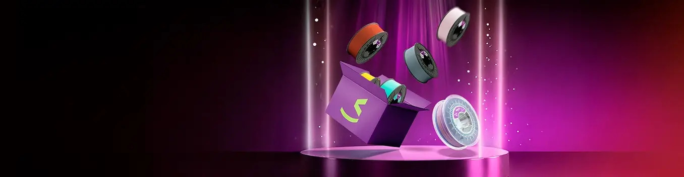 Pack filamento PETG | Ahorra en material para impresión 3D