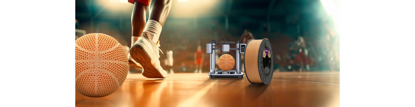 ▷ Flexible TPE filament; movement capability