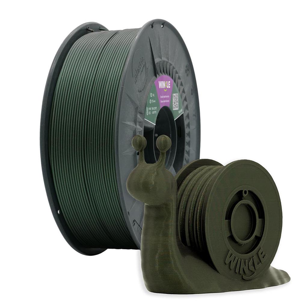 PLA-HD WINKLE 1.75 MM VERDE INTERFERENCIA 300G
