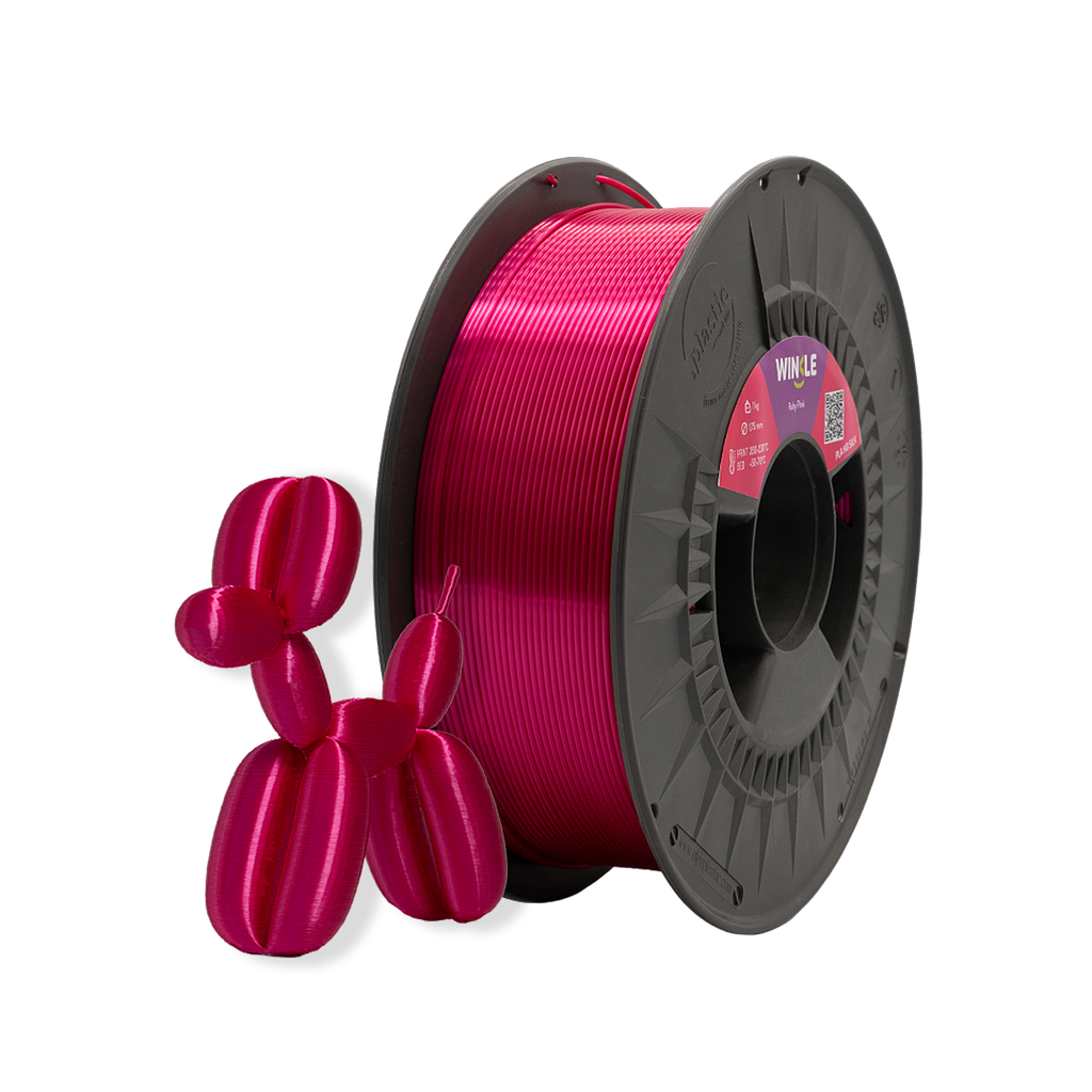 PLA SILK Winkle 1.75mm Ruby Pink 300gr
