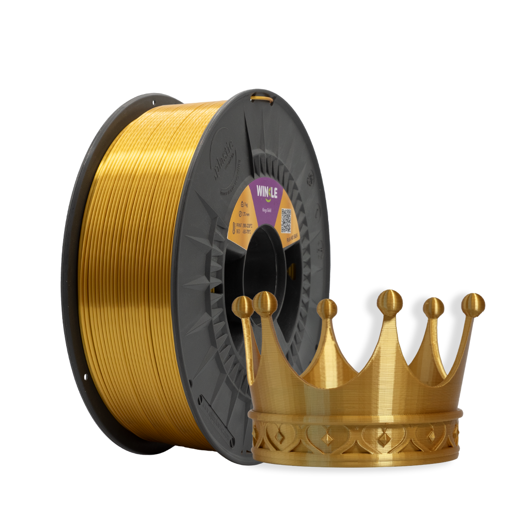 PLA-SILK WINKLE 1.75 MM KINGS GOLD 1KG