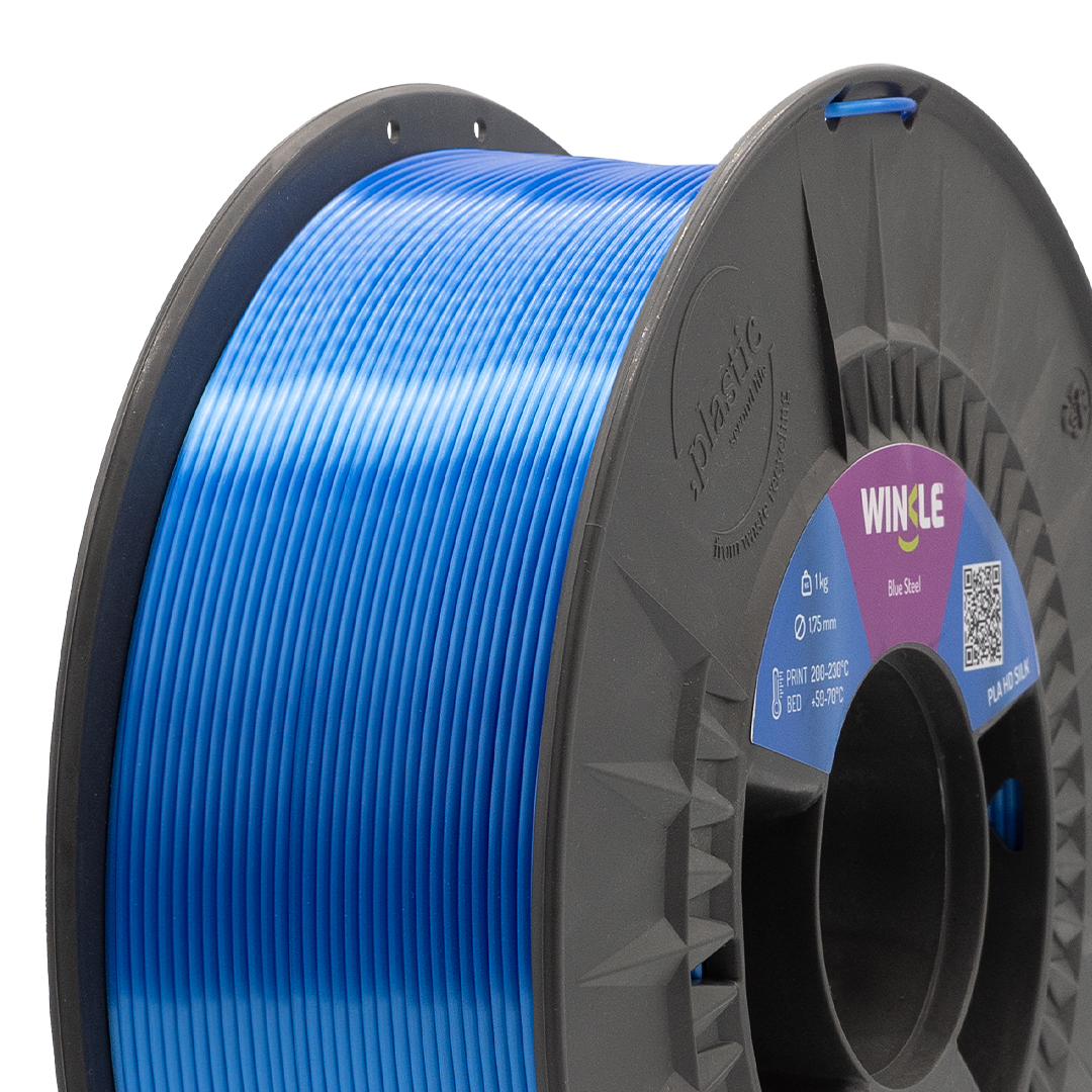 PLA-SILK WINKLE 1.75 MM BLUE STEEL 300GR