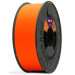 Bobina de Filamento PLA HD Fluorescente Winkle 1,75mm Naranja Eléctrico 1kg para impresión 3D