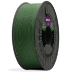 Bobina de Filamento PLA HD Glitter (Partículas) Winkle 1,75mm Verde Militar 1kg para impresión 3D