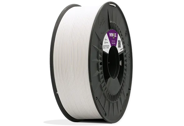 Bobina Filamento PLA Mate Winkle 1,75mm Blanco Nata 1kg