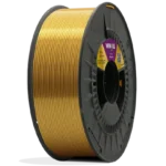 Bobina de Filamento PLA Silk (Seda) Winkle 1,75mm Oro Rey 1kg para impresión 3D