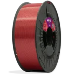 Bobina de Filamento PLA Silk (Seda) Winkle 1,75mm Rojo Rubí 300g para impresión 3D