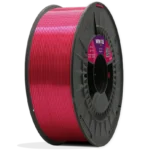 Spule von Filament PLA Silk (Seide) Winkle 1,75mm Rubin Rosa 300g für den 3D-Druck