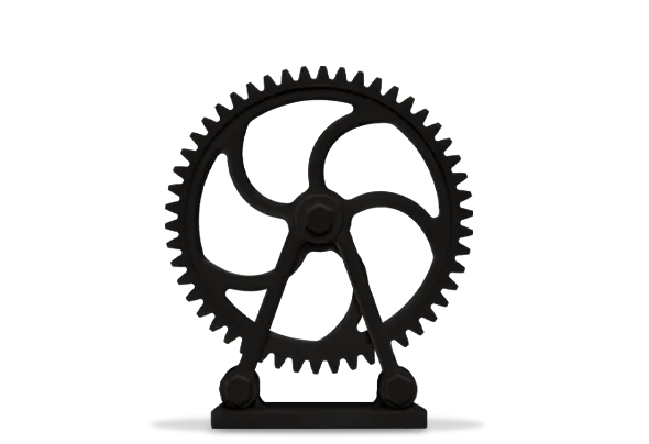 Figure 3D printed withWinkle ABS Filament Jet Black 1,75mm 8kg