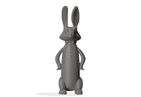 Figura impresa en 3D con Filamento PETG Winkle 1,75mm Gris Ceniza 1kg