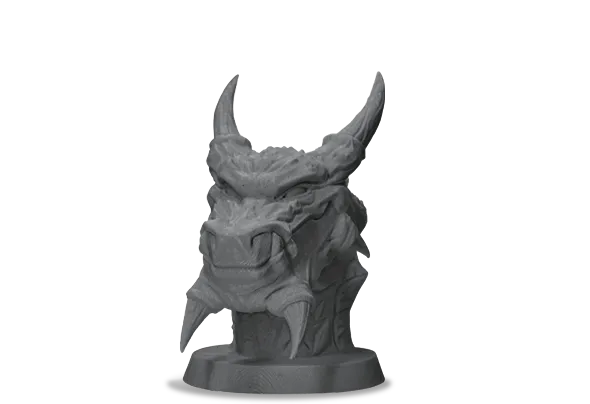 Figura impresa en 3D con Filamento PLA PRO Winkle 1,75mm Gris Ceniza 1kg