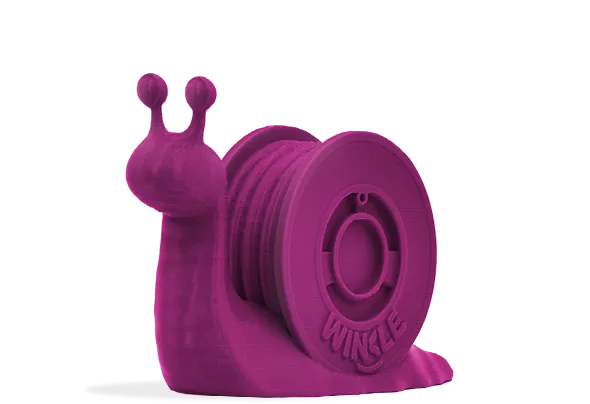 3D-gedruckte Figur mit Filament PLA HD Winkle 1,75mm Mauve 300g