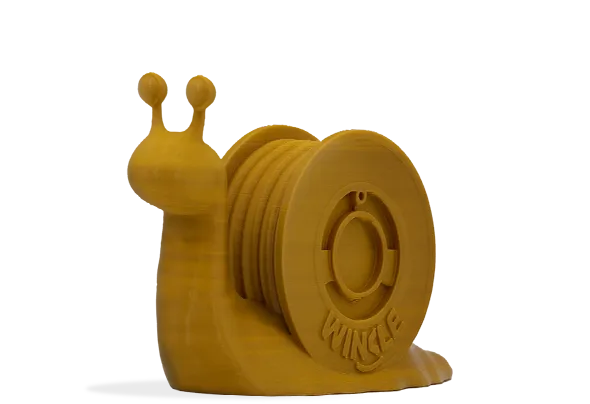 3D-gedruckte Figur mit Filament PLA HD Winkle 1,75mm Gold 300g