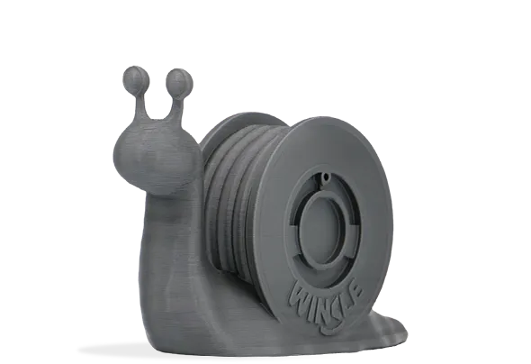 3D-gedruckte Figur mit Filament PLA HD Winkle 1,75mm Silber 300g