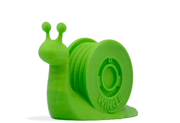 Figura impresa en 3D con Filamento PLA HD Winkle 1,75mm Verde Ecotisa 1kg