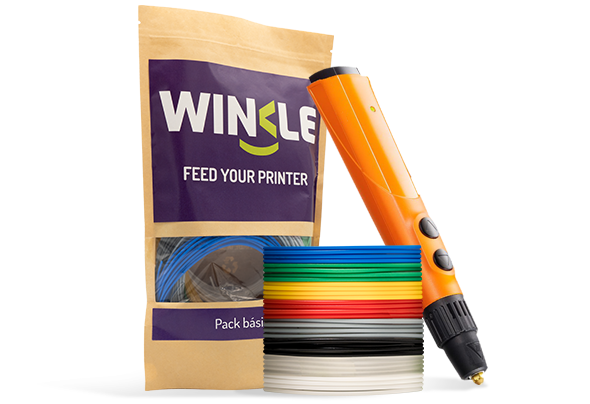 Figure 3D printed withWinkle PLA Filament 3D Pen Basic Pack 200g