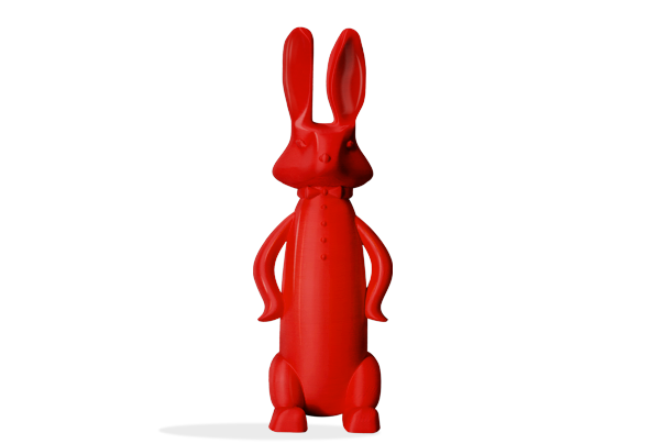 Figura impresa en 3D con Filamento PETG Winkle 1,75mm Rojo Diablo 300g